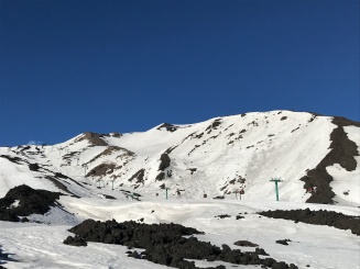 Some of the fun sidecountry terrain on Etna Sud